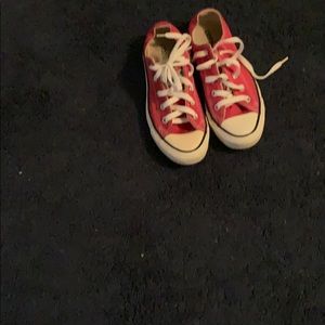 Red converse